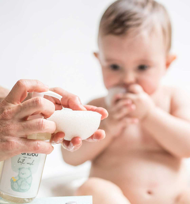 Comprar Esponja Natural Pequeña para Bebé de Interapothek - Para sus  Primeros Baños Respetando su Delicada Piel 