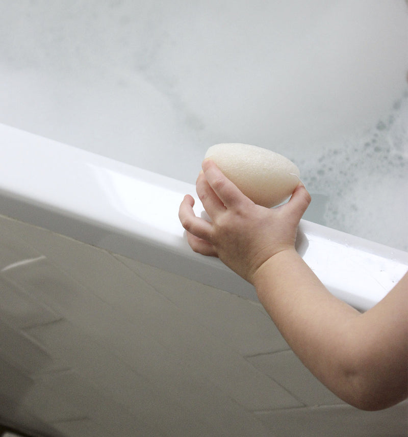 Esponja de baño de celulosa, esponja de baño de bebé 100% natural,  biodegradable, hipoalergénica, suave y absorbente para la piel del bebé,  fabricada
